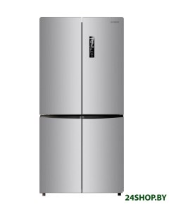Четырёхдверный холодильник CM5084FIX нержавеющая сталь Hyundai