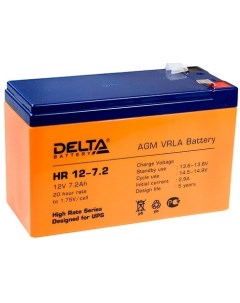 Аккумулятор для ИБП Delta HR 12 7 2 Delta (аккумуляторы)