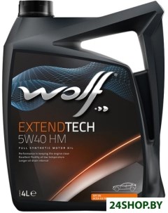 Моторное масло ExtendTech 5W 40 HM 4л Wolf