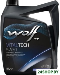 Моторное масло Vital Tech 5W 30 5л Wolf