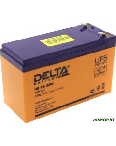 Аккумулятор для ИБП Delta HR 12 34W Delta (аккумуляторы)