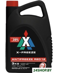 Антифриз Red 12 430206095 3 кг X-freeze