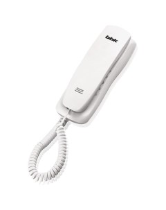 Телефон проводной BKT 105 RU белый Bbk