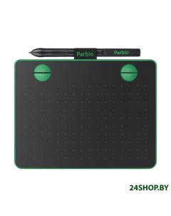 Графический планшет A640 V2 зеленый Parblo