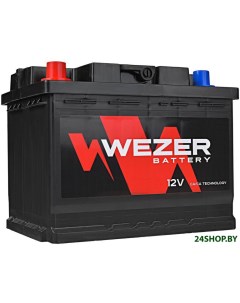 Автомобильный аккумулятор WEZ60480L 60 А ч Wezer