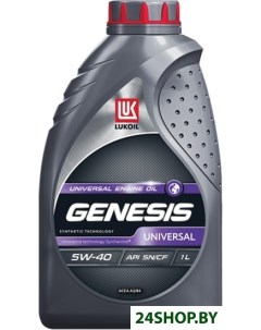 Моторное масло Genesis Universal 5W 40 1л Лукойл