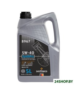 Моторное масло SynthPro 5W 40 API SN ACEA C3 5л Senfineco