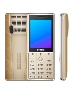 Мобильный телефон M30 золотистый Strike