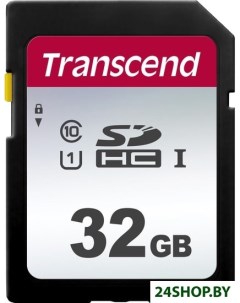 Карта памяти SDHC 300S 32GB Transcend