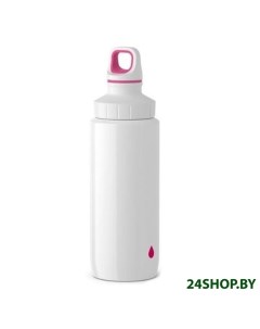 Термокружка Drink2Go 0 6л белый розовый Emsa