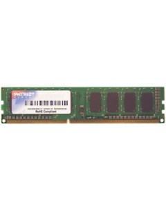 Оперативная память PATRIOT 4GB DDR3 PC3 12800 PSD34G16002 Patriot (компьютерная техника)