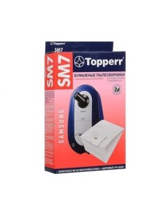 Бумажные пылесборники SM7 для пылесосов SAMSUNG Topperr