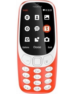 Мобильный телефон 3310 Dual SIM красный Nokia