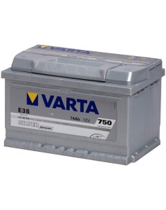 Автомобильный аккумулятор Silver Dynamic E38 574402075 74 А ч Varta