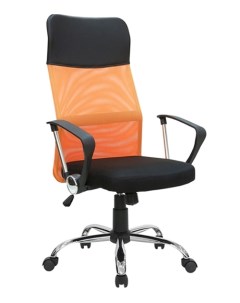Кресло Монте AF C9767 черный оранжевый Mio tesoro