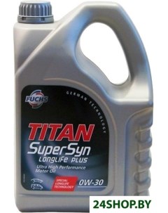 Моторное масло Titan Supersyn Longlife Plus 0W 30 5л Fuchs