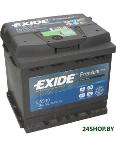 Автомобильный аккумулятор Premium EA530 53 А ч Exide