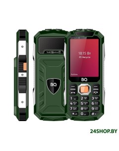 Мобильный телефон BQ 2817 Tank Quattro Power зеленый Bq-mobile