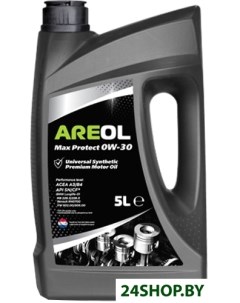 Моторное масло Max Protect 0W 30 5л Areol