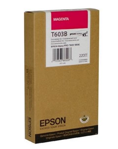 Картридж для принтера C13T603B00 Epson