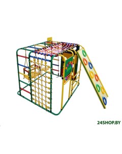 Детский спортивный комплекс Кубик У Плюс зеленый радуга Формула здоровья