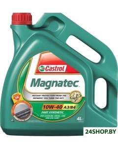 Моторное масло Magnatec 10W 40 A3 B4 4л Castrol