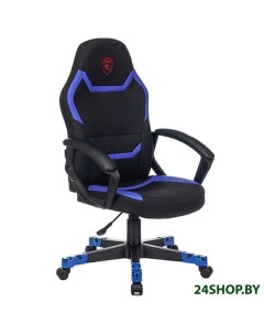 Кресло 10 черный синий Zombie