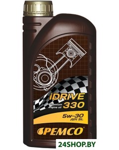 Моторное масло iDRIVE 330 5W 30 API SL 1л Pemco