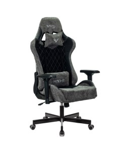Кресло Viking 7 Knight B Fabric черный Zombie