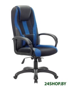 Кресло Rapid GM 102 черный синий Brabix