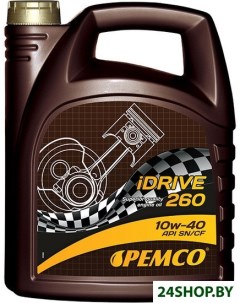 Моторное масло iDRIVE 260 10W 40 API SN CF 5л Pemco