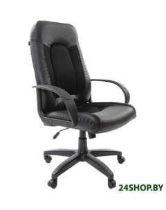 Кресло Strike EX 525 кожзам ткань TW черный Brabix