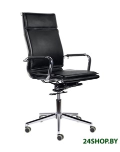 Кресло Premium Kayman EX 532 экокожа хром черный Brabix