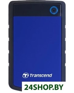 Внешний жесткий диск StoreJet 25H3 4TB синий Transcend