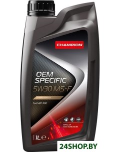 Моторное масло OEM Specific MS F 5W 30 1л Champion