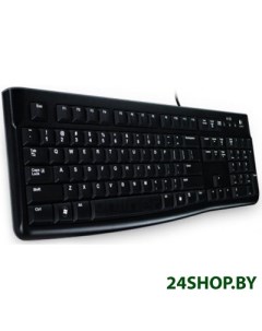 Клавиатура проводная K120 USB OEM Black 920 002522 Logitech