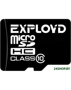 Карта памяти microSDHC Class 10 16GB Exployd