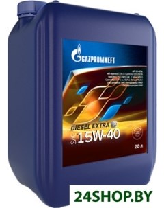 Моторное масло Diesel Extra 15W 40 20л Gazpromneft