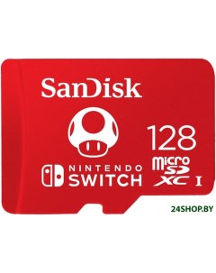 Карта памяти For Nintendo Switch microSDXC SDSQXAO 128G GN3ZN 128GB Sandisk