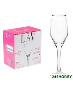 Набор бокалов для шампанского Ella LV ELL532F Lav