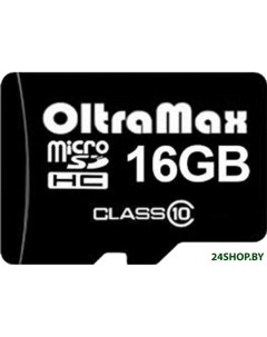 Карта памяти MicroSDHC 16GB Class10 Oltramax