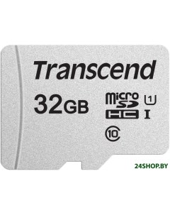 Карта памяти microSDHC 300S 32Gb TS32GUSD300S Transcend