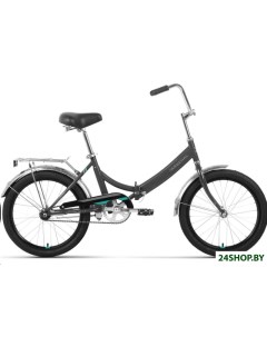 Велосипед ARSENAL 20 1 0 14 2022 темно серый бирюзовый Forward
