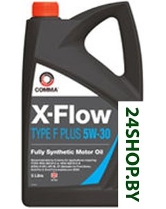 Моторное масло X Flow Type F Plus 5W 30 5л Comma