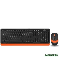 Клавиатура мышь Fstyler FG1010 черный оранжевый A4tech