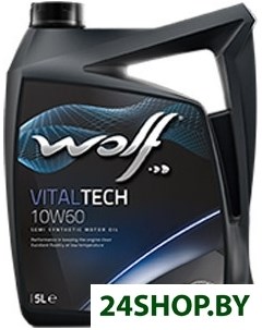 Моторное масло Vital Tech 10W 60 1л Wolf