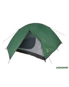 Треккинговая палатка Dallas 2 зеленый Jungle camp