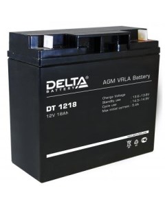 Аккумулятор для ИБП Delta DT 1218 12В 18 А ч Delta (аккумуляторы)