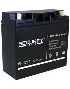 Аккумулятор для ИБП Security Force SF 1217 12В 17 Ач Security forse