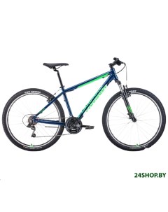 Велосипед Apache 27 5 1 0 Classic р 19 2022 синий зеленый Forward